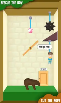 Save me: Rescue Cut Rope Puzzle Game Screen Shot 3