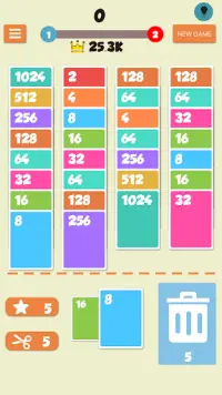 2048 Cards - Merge Solitaire Screen Shot 1