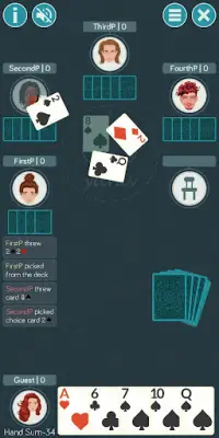 Yaniv Card Game Screen Shot 3
