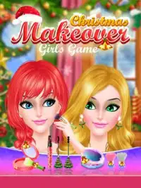 Christmas girl makeover cô gái trò chơi Screen Shot 0