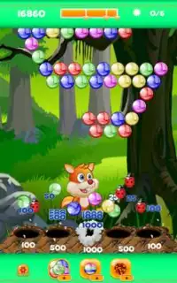 Bubble Shooter Squirrel Screen Shot 3