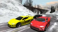 esportes carros corrida invern Screen Shot 6