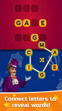 Circus Words: Magic Puzzle Screen Shot 2