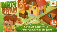 животные и игры для малышей развивающие Dirty Farm Screen Shot 0