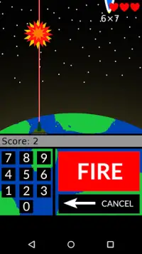 Multiplication Wars Screen Shot 1