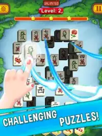 Mahjong Quête Puzzle Meister Screen Shot 3
