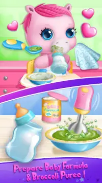 Baby Pony Sisters - Virtual Pet Care & Horse Nanny Screen Shot 4