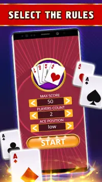 Rummy Offline - Card Game Screen Shot 2