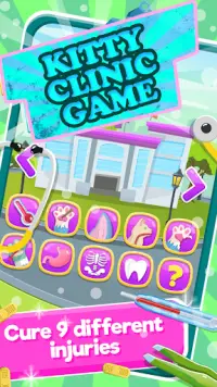 Kitty Clinic Game for Kids Screen Shot 1