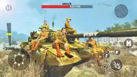 रोष का बुलाओ WW2: टैंक शूटिंग विश्व युद्ध 2 खेल Screen Shot 5