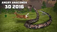 Angry Anaconda 3D 2016 Screen Shot 0