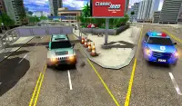 US Police Spooky Jeep Parking Simulator เกมใหม่ Screen Shot 0
