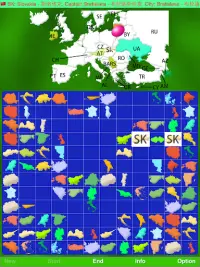 Map Solitaire Free - Europe Screen Shot 8