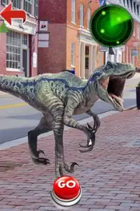 Raptor Blue Dinosaur Simulator Dino world Screen Shot 0