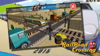 RailRoad Crossing 3D 🚅 Train Simulator Game Screen Shot 3