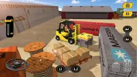 Real Forklift Simulator Games Screen Shot 0