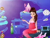 Cô gái trò chơi Mermaid bé Screen Shot 4