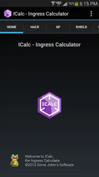 ICalc - Ingress Calculator Screen Shot 0