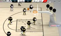 Stickman Basketball 3D Screen Shot 2