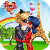 ladybug miraculous kissing and love story