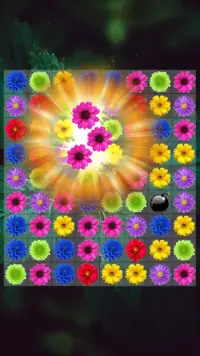 Flower Blossom Crush: Garden Puzzle Mania Match 3 Screen Shot 0