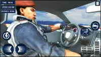 juegos de coches de policía: vehículo acrobacias Screen Shot 4