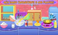 Candy Cooking & Shop Cleaning: Gumball Maker Store Screen Shot 0