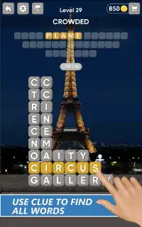 Word Stones -Word Tower Search Puzzle Connect Game Screen Shot 4