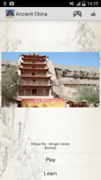 Ancient China - architecture and nature quiz Screen Shot 0