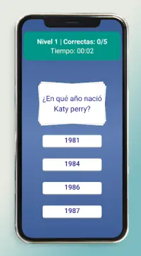Cuánto sabes de Katy Perry Screen Shot 2