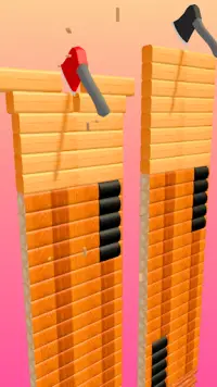 Stack Lumberjack 3D - Wood Cutting Game Screen Shot 1
