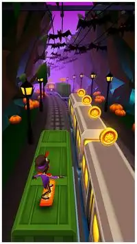 Subway Train Surf Run 3D Screen Shot 1