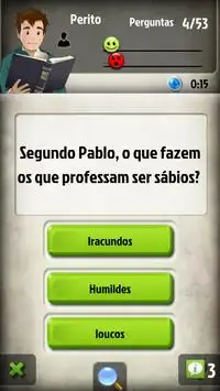 O jogo de perguntas bíblia Screen Shot 4