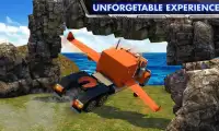 Modern Flying Truck Sim 3D Screen Shot 2