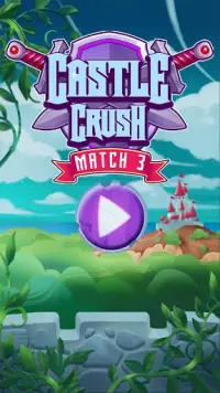 城のクラッシュマッチ3ヒーローズ Screen Shot 1