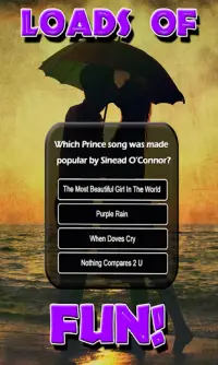 Love Songs Music Trivia Screen Shot 1