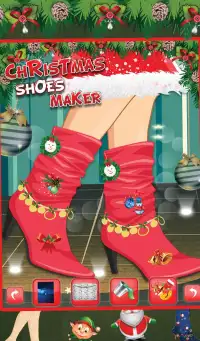Christmas Shoes Maker 1 Screen Shot 3