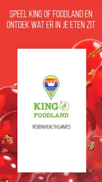 King of Foodland - Voedingsquiz Screen Shot 0