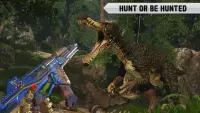 Cazador de dinosaurios  : Juego de Disparos Mortal Screen Shot 1