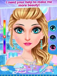 Princess Salon & Makeover Game Screen Shot 3