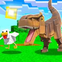 Jurassic craft dinosaurs mod