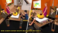 Virtual Mom Babysitter Daycare Permainan Keluarga Screen Shot 0