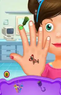 Lekarz ręki gra dla dzieci Screen Shot 7