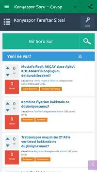 Konyaspor Soru - Cevap Screen Shot 1
