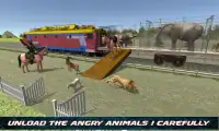 गुस्सा जानवरों ट्रेन परिवहन Screen Shot 2