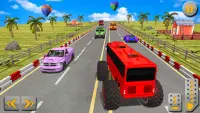 고속도로 버스 경마 2021 : 교통 빠른 버스 경주자 3d Screen Shot 2