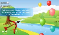 tiro ao balão arco e flecha - jogos de tiro com Screen Shot 0