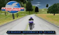 Jurassic Dinosaur Moto Racing Screen Shot 0