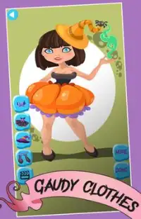 Dress Up Game Halloween Screen Shot 2