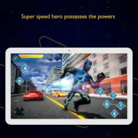 Çok Hızlı Superhero Yıldırım: Flash Oyunlar 3D Screen Shot 4